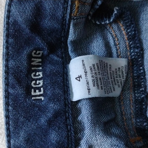 American Eagle stretch jeggins size 4 - Picture 4 of 4